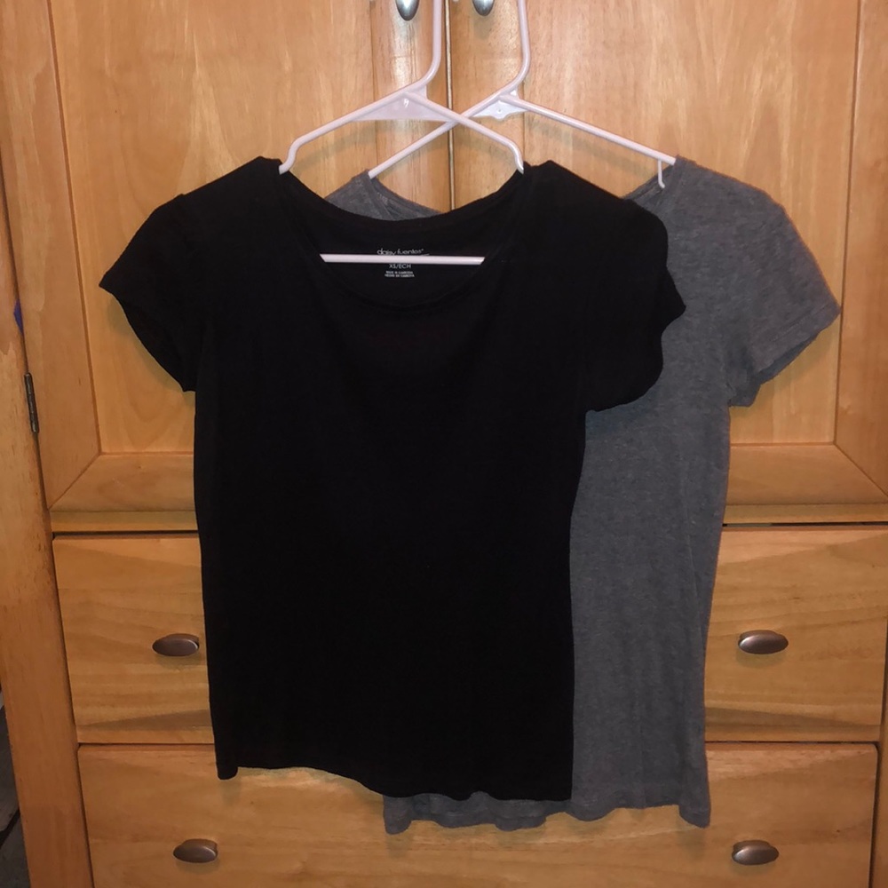 set of t-shirts.